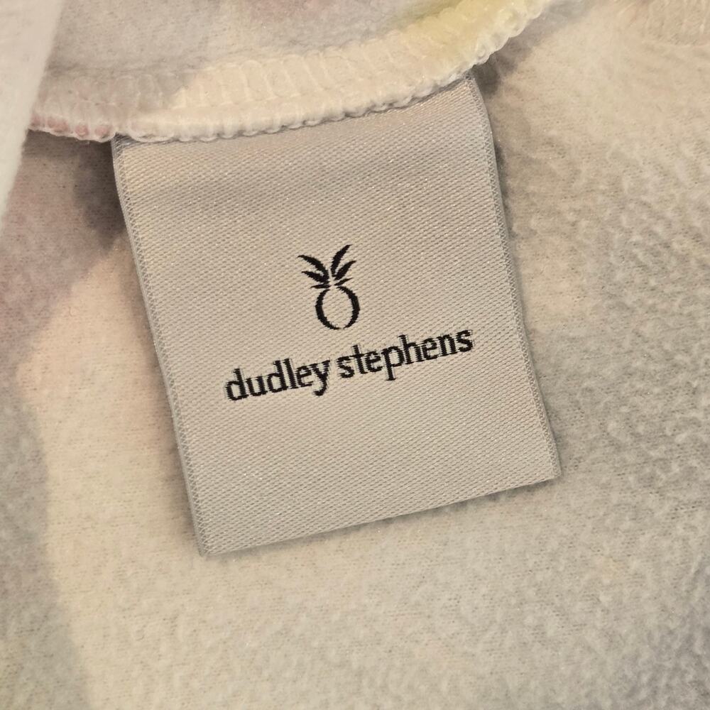 Dudley Stephens Greenpoint Fleece Pullover Small - Pastel Tie Dye Turtleneck - Picture 8 of 9